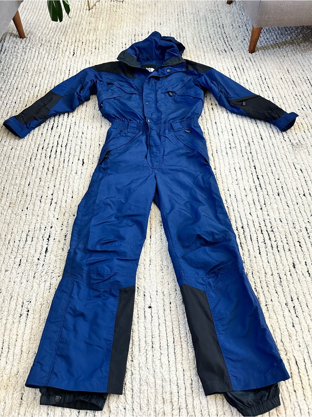 The North Face Deep Navy Hooded snow suit  - Women's X-Small